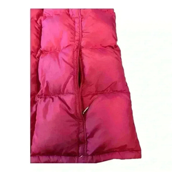 Eddie Bauer  Goose Down Vest Women’s Petite L Insulated Puffer vest w/pockets - Picture 3 of 6